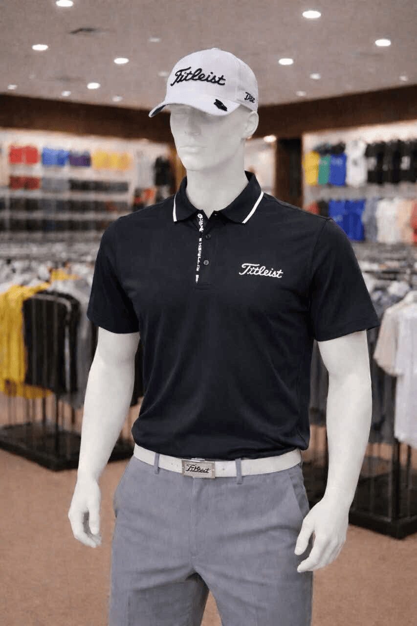Áo golf nam ngắn tay Titleist mẫu mới AGNTN02 Ảnh sản phẩm số 11 áo golf nam ngắn tay Titleist mẫu mới AGNTN02