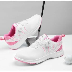 đế giày golf nữ birdie màu hồng GG28