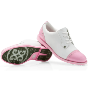 giày golf nữ g fore trắng hồng GG36