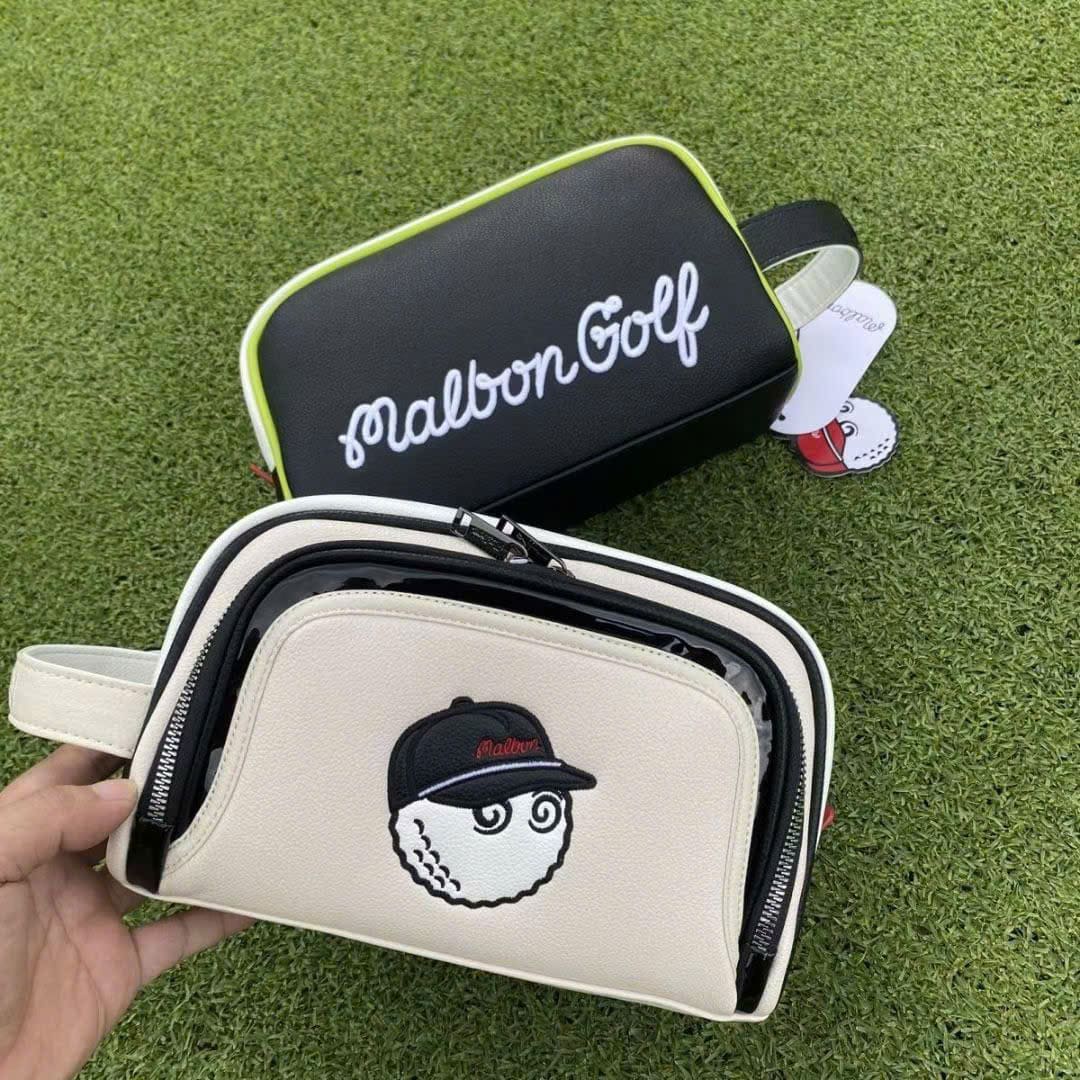 Classic Pouch Cầm Tay Golf Thời Trang | Malbon Ảnh sản phẩm số 21 túi golf cầm tay Malbon