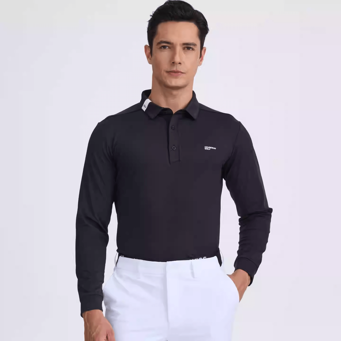 Ảnh sản phẩm số 10 áo golf dai tay chất thun azureway