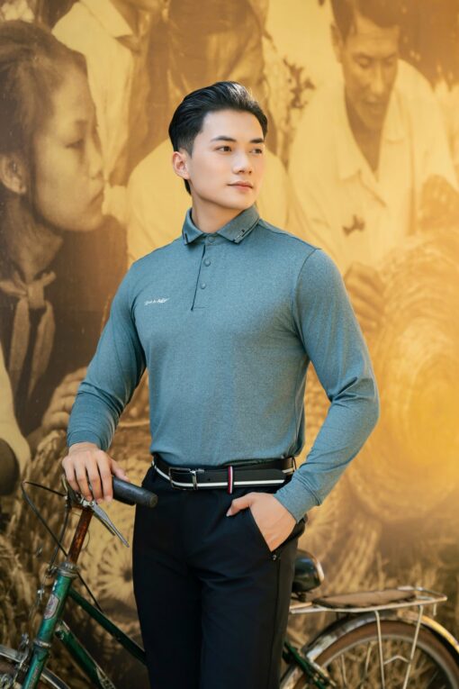 Ảnh sản phẩm số 5 áo dài tay golf nam Noressy BST Khởi Nguồn 2024