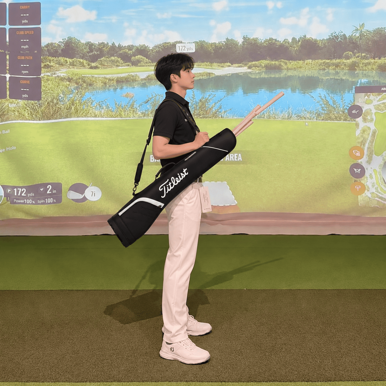 Túi Gậy Golf Golf Mini Tiện Dụng | Titleist Ảnh sản phẩm số 22 túi gậy tập golf mini Titleist
