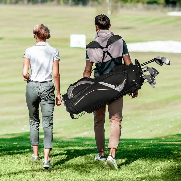 cach deo tui gay golf stand bag