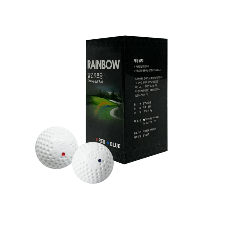 Bóng Golf Xịt Khói Hàn Quốc | Rainbow Bóng Golf Xịt Khói Hàn Quốc | Rainbow