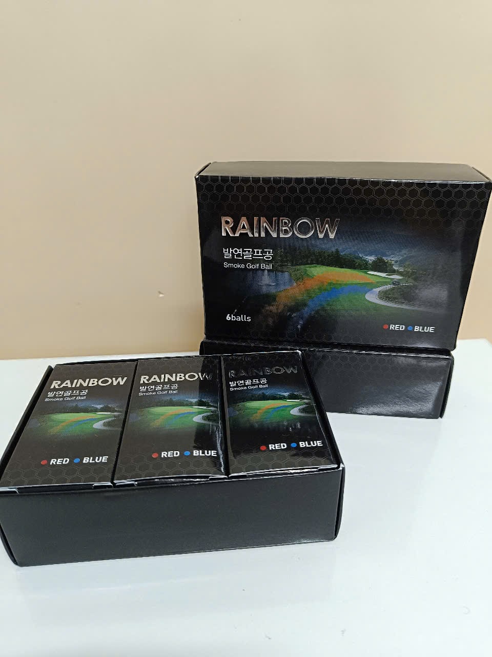 Bóng Golf Xịt Khói Hàn Quốc | Rainbow Ảnh sản phẩm số 6 bóng golf xịt khói rainbow hàn quốc