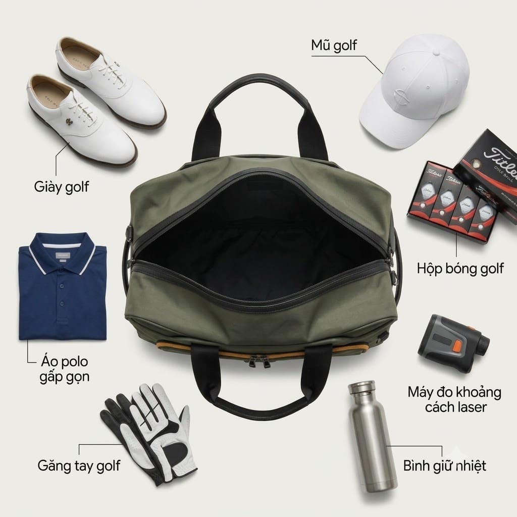 Set Túi Đựng Gậy Golf Hàn Quốc | AmazingCre Ảnh sản phẩm số 2 bộ túi gậy golf shadow stand bag Amazing Cre