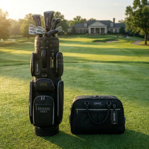 ảnh sản phẩm số 60 bộ túi gậy và túi quần áo golf Q2XM-CB011 Dennis Golf Golf Xanh