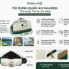 infographic túi đựng quần áo golf Malbon da dập nổi