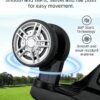 Túi Đựng Gậy Golf 4 Bánh Xe Unisex QB153 | PGM Ảnh sản phẩm số 9 túi đựng gậy golf 4 bánh xe QB153 PGM