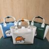 Ảnh sản phẩm số 2 combo boston cluthc caddy tote bag clubhouse signature malbon