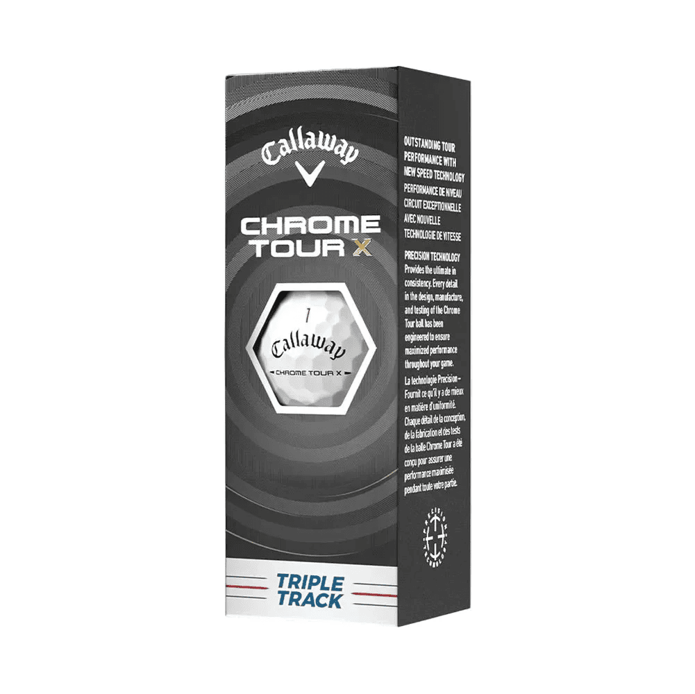Hộp 12 Bóng Golf Chrome Tour X Tripple Track | Callaway Ảnh sản phẩm số 4 hộp 12 bóng golf chrome tour x tripple track Callaway