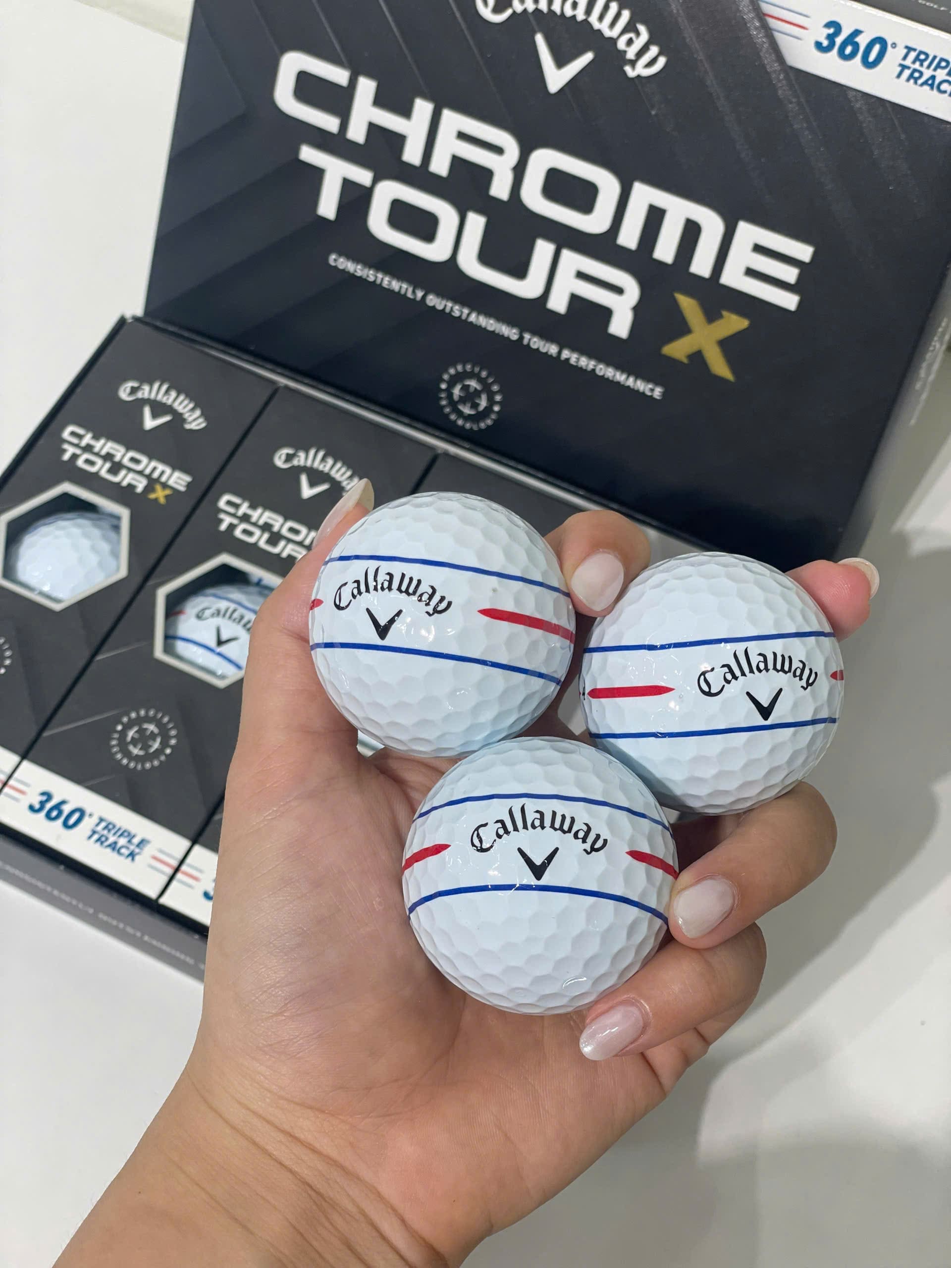 Hộp 12 Bóng Golf Chrome Tour X Tripple Track | Callaway Ảnh sản phẩm số 7 hộp 12 bóng golf chrome tour x tripple track Callaway