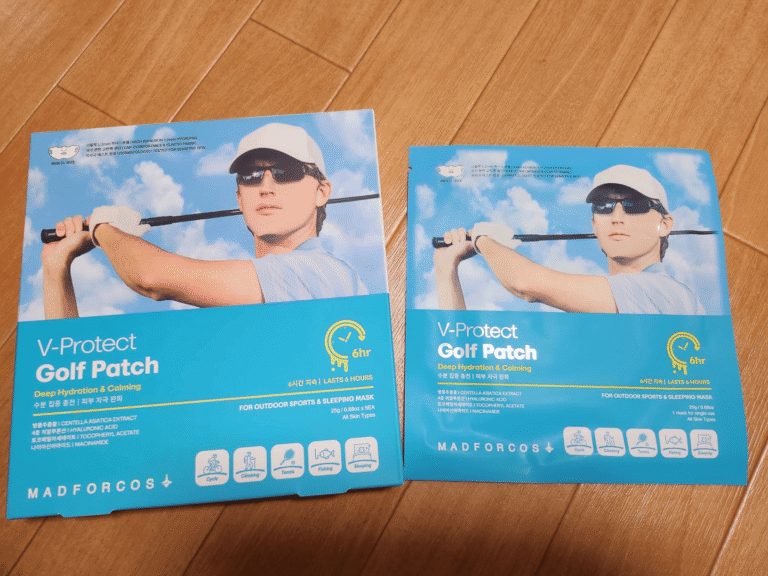Mặt Nạ Golf Chống Nắng Nữ V-Protect Cool Golf Patch - Collagen photo review