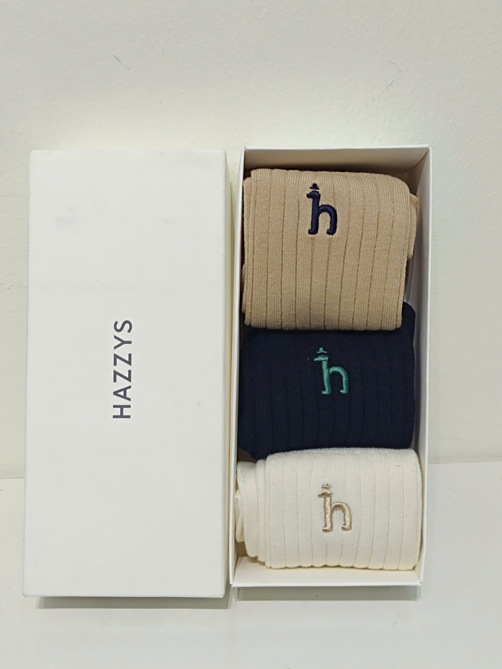 Set 3 Đôi Tất Nam/Nữ Chính Hãng | Hazzys Ảnh sản phẩm số 11 tất golf Hazzys nam nữ chính hãng