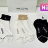 Set 3 Đôi Tất Nam/Nữ Chính Hãng | Hazzys Ảnh sản phẩm số 2 tất golf Hazzys nam nữ chính hãng