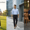 Ảnh sản phẩm số 11 quần dài golf nam form basic Noressy