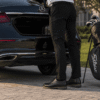 golfer sử dụng giày Cole Haan golf màu đen