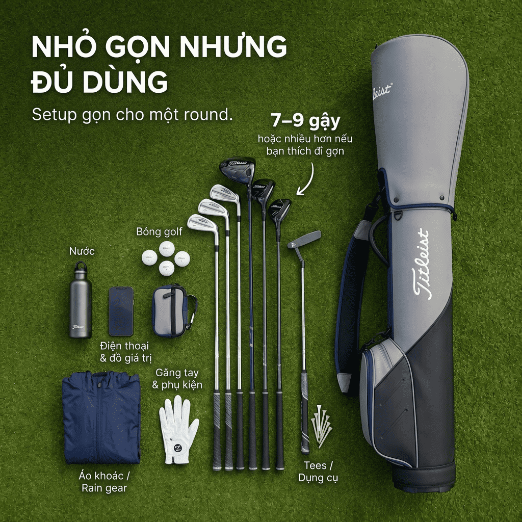 Túi Gậy Tập Golf Bản Nâng Cấp Sunday Bag | Titleist Ảnh sản phẩm số 1 túi tập golf bản nâng cấp sunday bag Titleist TDGG127