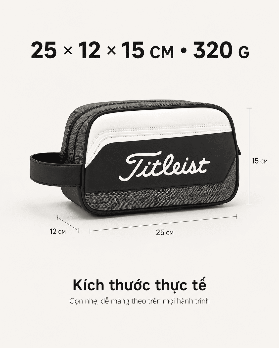 Túi Golf Cầm Tay Persuit Pouch TA25PSPL | Titleist Ảnh sản phẩm số 11 túi golf cầm tay Persuit Pouch TA25PSPL Titleist Golf Xanh