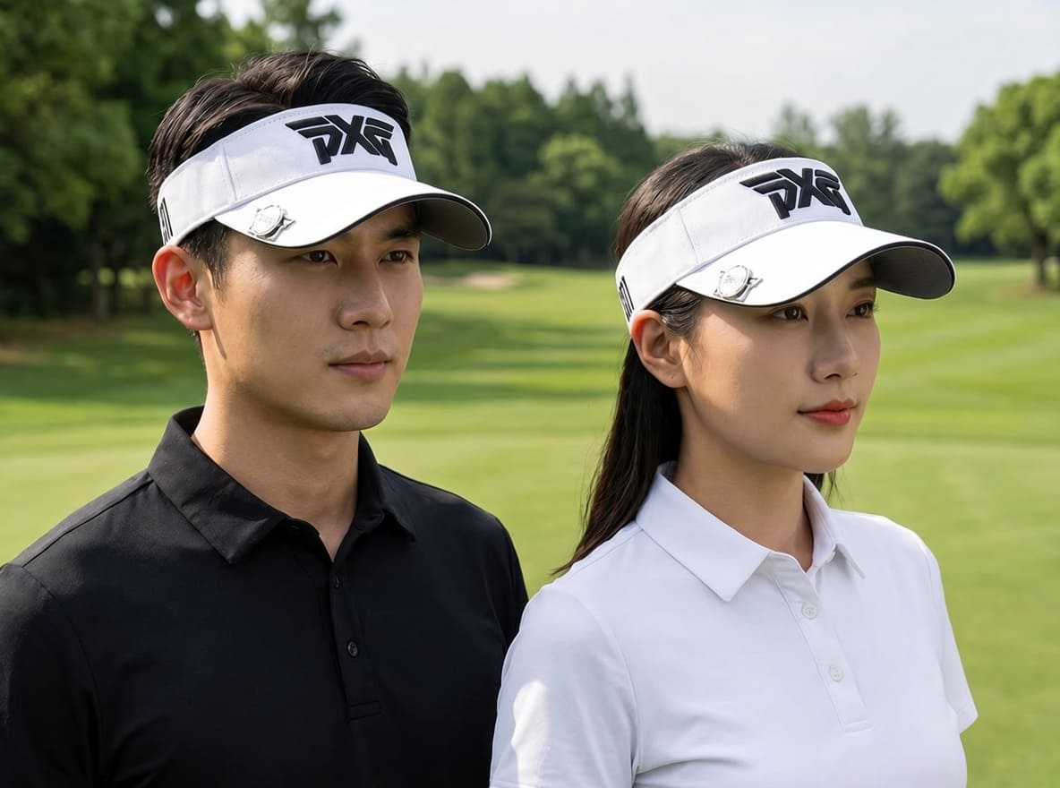 Mũ Golf Nửa Đầu Unisex MG91 | PXG Ảnh sản phẩm số 12 golfer đội mũ golf nửa đầu unisex PXG MG91 màu trắng Golf Xanh