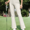 Ảnh sản phẩm số 14 quần golf ống loe nữ hack dáng thắt nơ túi sau KUZ212 PGM Golf Xanh