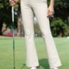 Ảnh sản phẩm số 6 quần golf ống loe nữ hack dáng thắt nơ túi sau KUZ212 PGM Golf Xanh