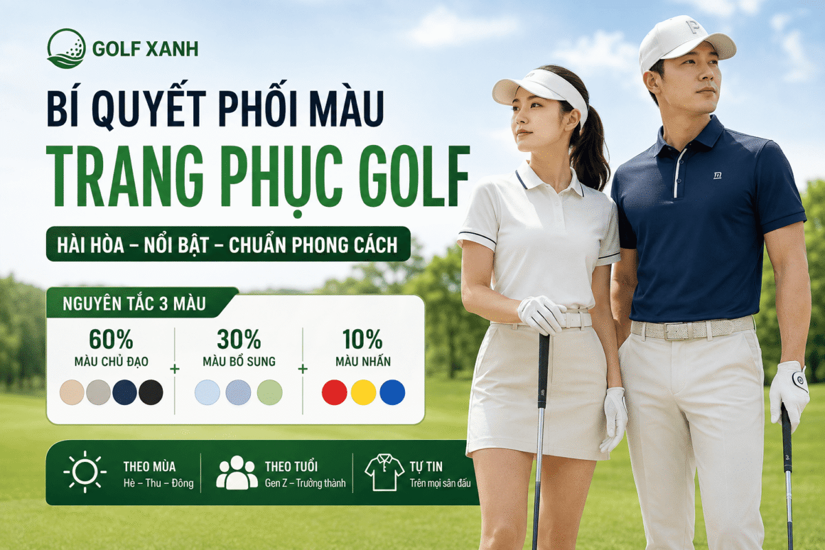 blog cach phoi mau trang phuc golf