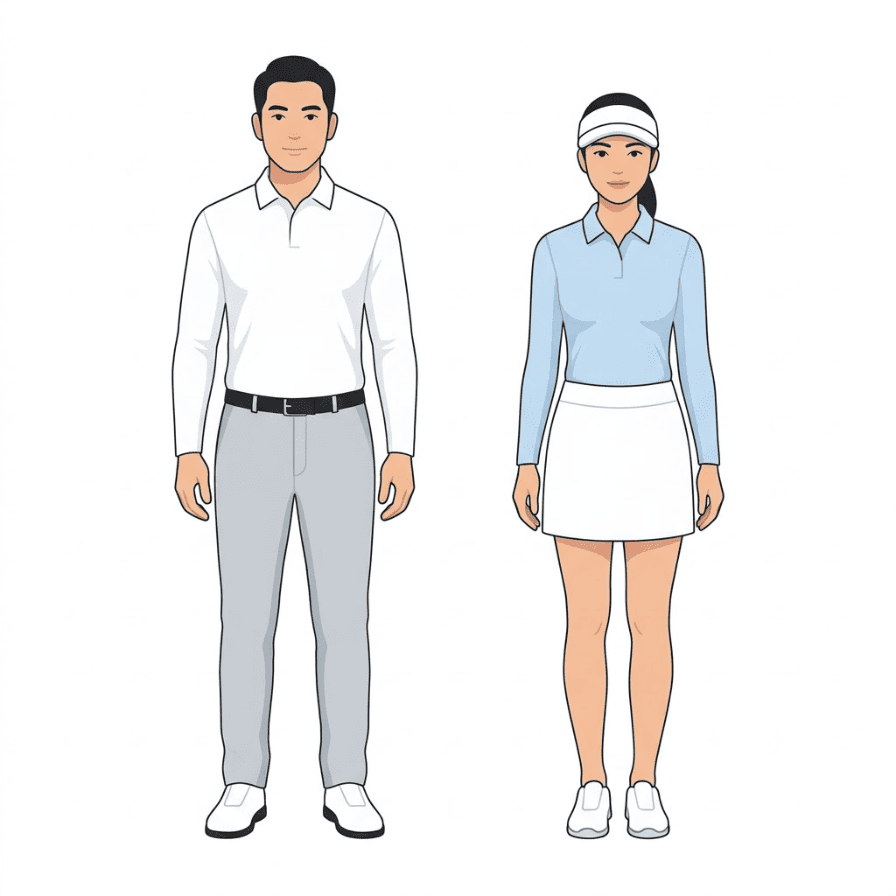 quy dinh trang phuc choi golf anh 11