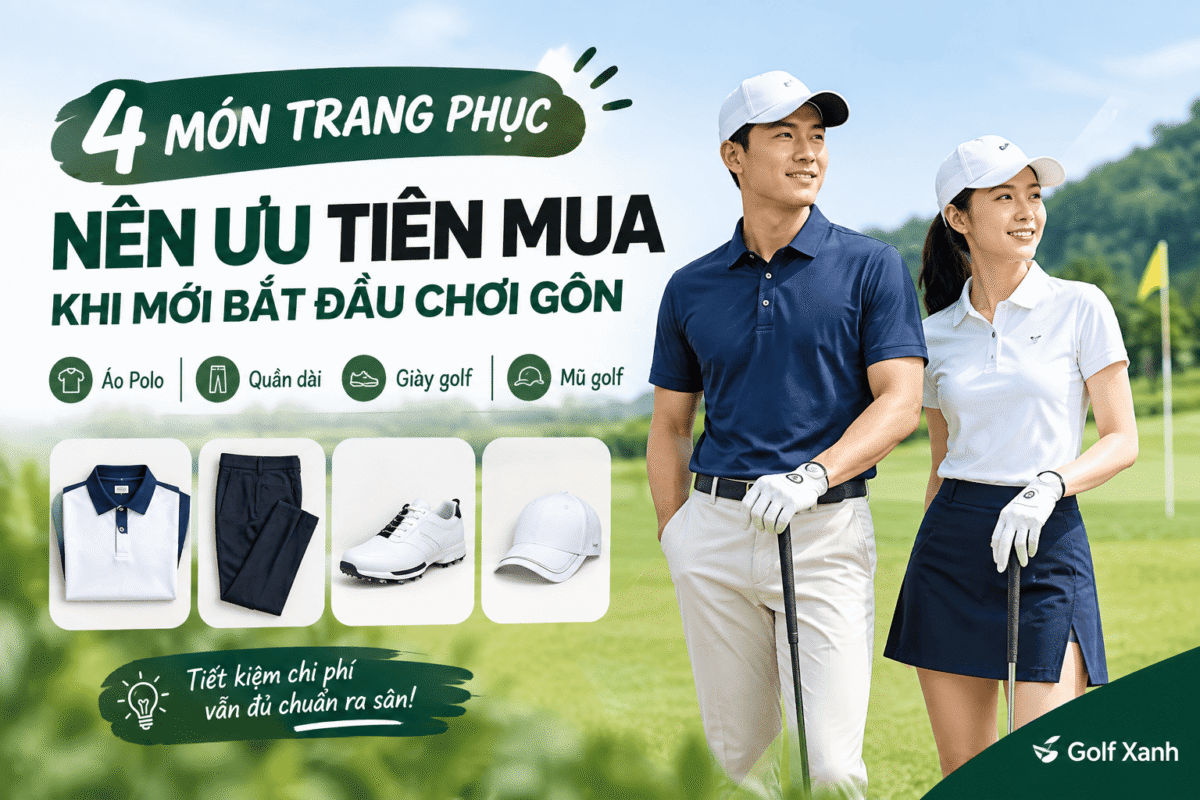 4 mon trang phuc nen mua cho nguoi moi choi golf