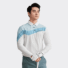 Ảnh sản phẩm số 3 áo dài tay golf nam Anti UV Aristino AGDTN31 Golf Xanh