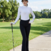 Ảnh sản phẩm số 30 quần golf nữ cạp cao ống đứng tông dáng BLKTee QDGF18 Golf Xanh