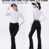 Ảnh sản phẩm số 31 quần golf nữ cạp cao ống đứng tông dáng BLKTee QDGF18 Golf Xanh