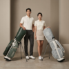 Ảnh sản phẩm số 5 double túi gậy golf Ballantine và túi dệt kim cáo cấp TDGG133 Golf Xanh