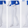 Ảnh sản phẩm số 8 quần golf nữ cạp cao ống đứng tông dáng BLKTee QDGF18 Golf Xanh