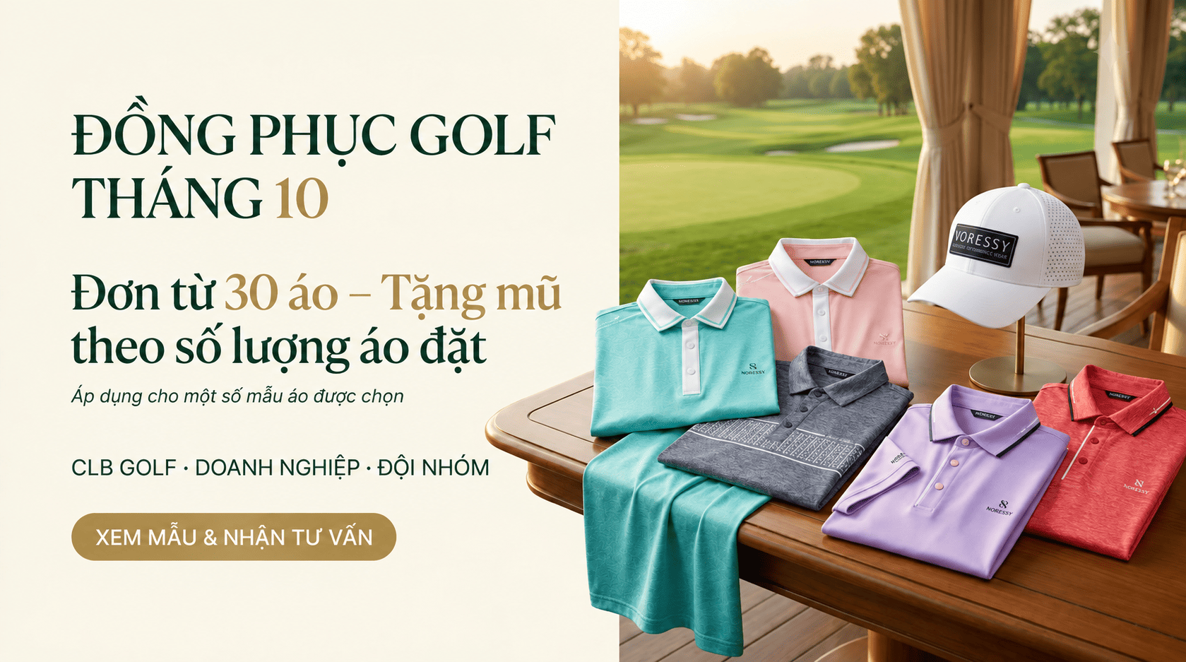 dong phuc golf thang 10 2026